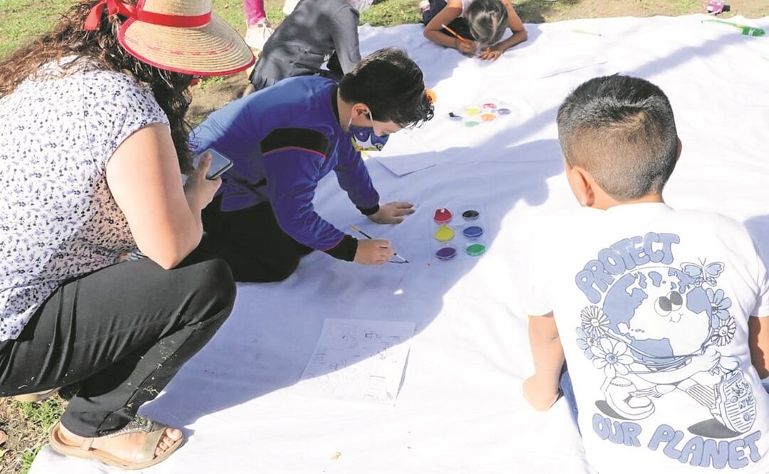 Centro Cultural Congreso 20 tiene como objetivo que niños convivan con sus familia.Foto: Especial