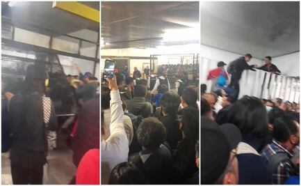 ¡Estampida en Pantitlán! Esto pasó en la Línea 9 del Metro CDMX VIDEOS