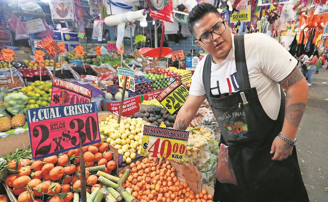El Inegi reporta alza de 12.6% en alimentos en la primera quincena de diciembre y suman 13 meses con incrementos de más de 10%.Foto: Mario Guzmán/EFE