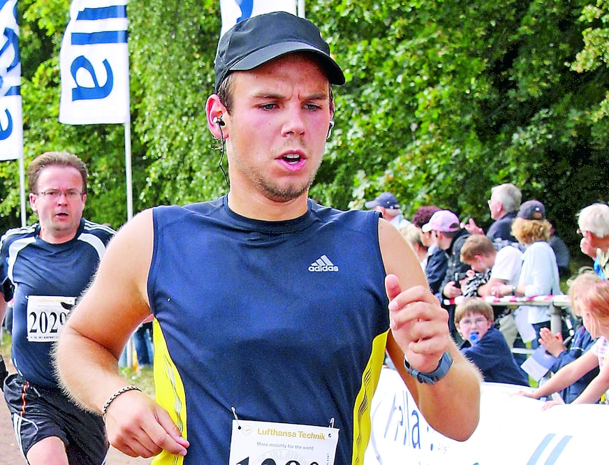 Andreas Lubitz, en una imagen de 2006, en Hamburgo (ARCHIVO AP)