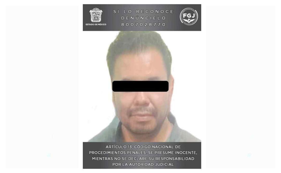 Por el delito de maltrato animal, Juan Carlos “N” fue detenido por agentes de la Fiscalía General de Justicia del Estado de México. Foto: Especial