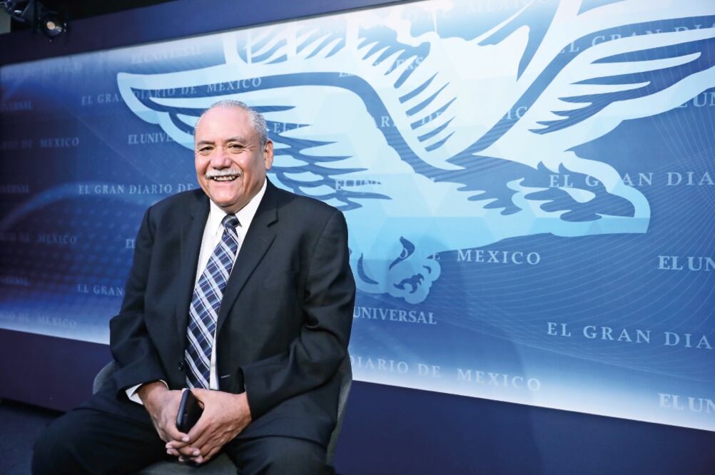 Candidato independiente a la gubernatura de Morelos, Fidel Demédicis. Foto: LUCÍA GODÍNEZ. EL UNIVERSAL