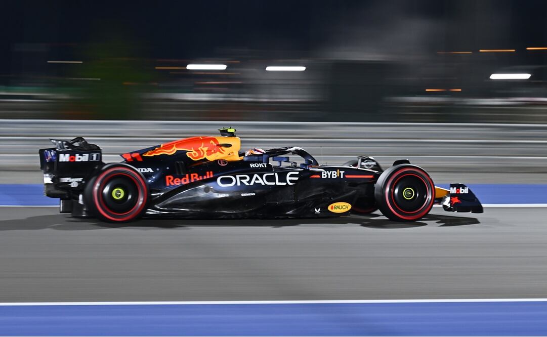 Max Verstappen se queda con la pole position; Checo Pérez largará noveno en el GP de Qatar FOTO: EFE