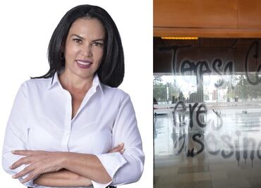 “Temo por mi integridad”; diputada Tere Castell pide seguridad luego de pintas de la comunidad trans