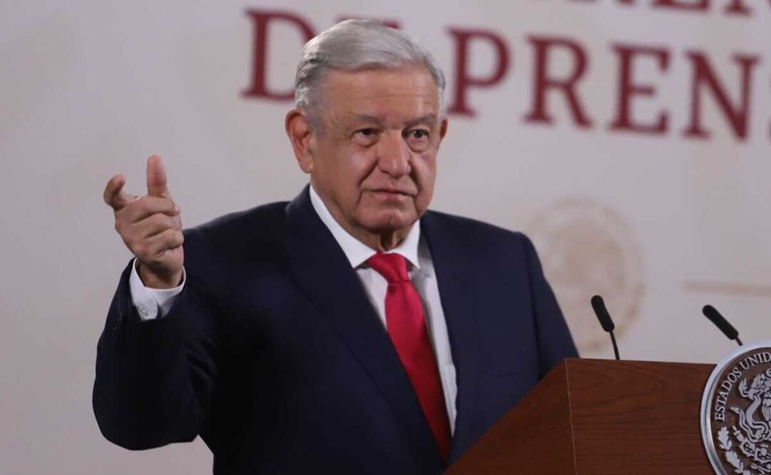 AMLO anuncia cobro de apoyos gubernamentales en Banco del Bienestar. Foto: Berenice Fregoso / EL UNIVERSAL