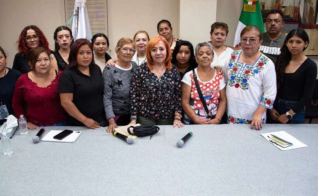 Rosario Piedra Ibarra, presidenta de la Comisión Nacional de los Derechos Humanos, se comprometió a atender las demandas de madres buscadoras. Foto: Especial