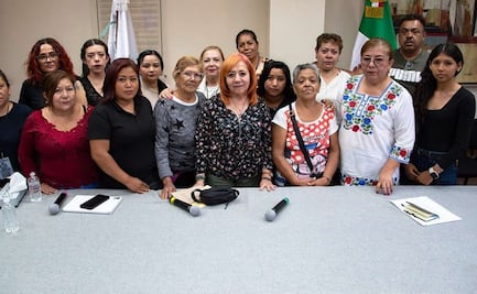 Rosario Piedra se reúne con madres buscadoras; asegura que CNDH se encargará de "defenderlas y protegerlas"