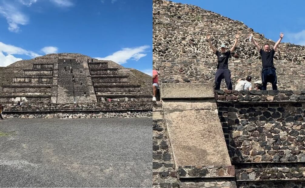 Oasis pasea en Teotihuacán. Foto: Instagram oficial.