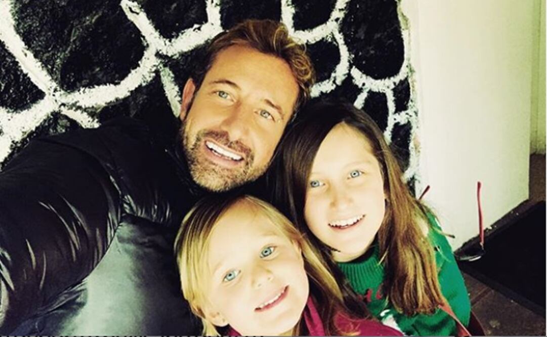 Gabriel Soto con sus hijas. Foto: Instgram 
