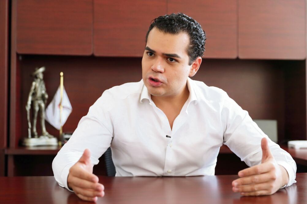 Pablo Angulo Briceño, presidente de la Red de Jóvenes por México del PRI. (ARCHIVO EL UNIVERSAL)