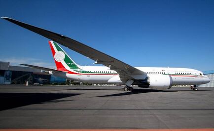 Avión presidencial parte a California, donde se pondrá en venta