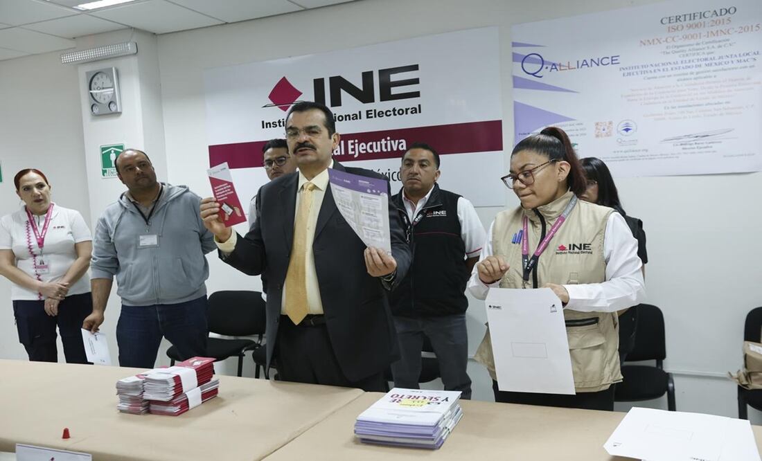 Voto en Centro Federal de Readaptación Social número 1 sin observadores electorales por seguridad. Foto: Jorge Alvarado