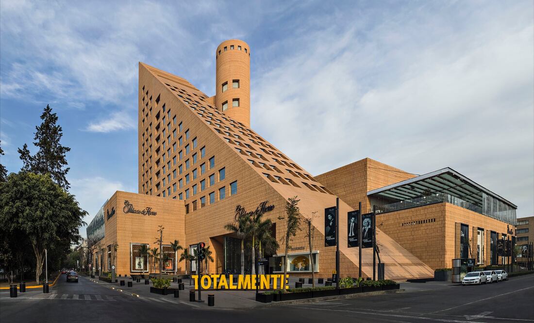 El diseño arquitectónico de esta tienda departamental de lujo está inspirado en emblemas de la Ciudad de México. (Foto: Cortesía Palacio de Hierro)