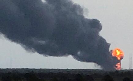 Explota cohete en las instalaciones de Space X en Cabo Cañaveral