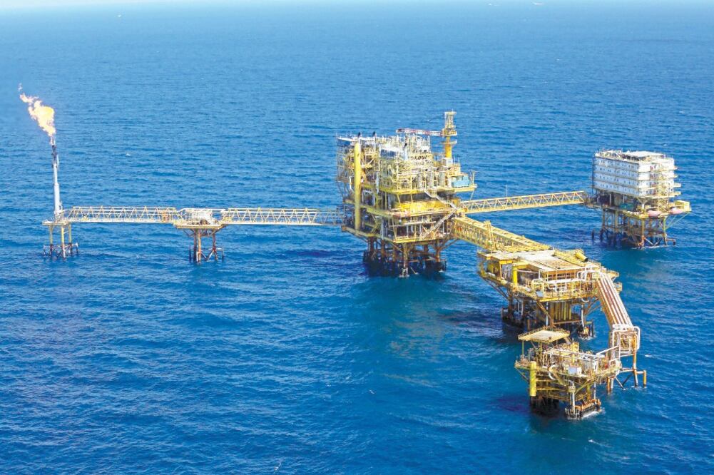 El bloque de Pemex y el del consorcio se encuentran situados costa afuera, en las cuencas del sureste mexicano. Foto: ARCHIVO EL UNIVERSAL