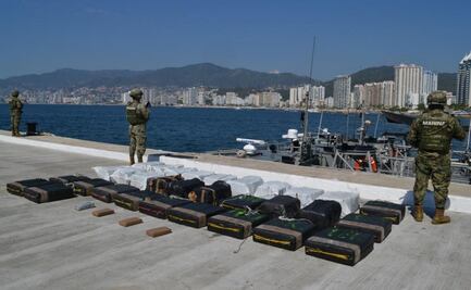 Mexican Navy seizes 35 large packages of cocaine in Oaxaca 