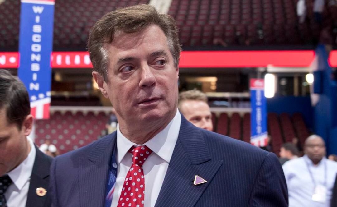 Paul Manafort, exdirector de campaña del presidente Donald Trump. Foto: AP