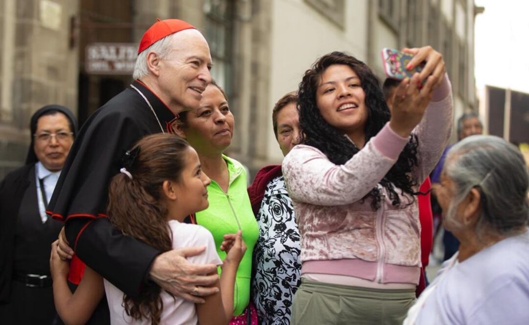 El Arzobispo Primado de México, cardenal Carlos Aguiar Retes. Foto: Especial