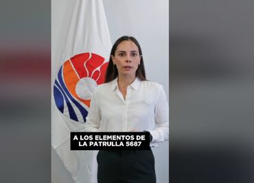 Separan del cargo a policías de Cancún por presunto acto de extorsión; “no vamos a tolerar la corrupción”, dice Ana Paty Peralta