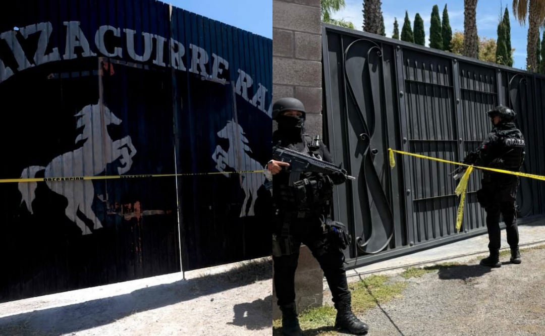 En Teocaltiche y Teuchitlán, Jalisco fueron hallados dos ranchos operados por grupos criminales (09/05/2025). Foto: AFP / Especial