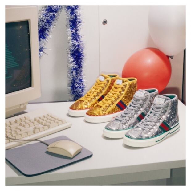 Conoce los tenis Gucci que cuestan 250 pesos