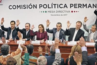 Avala PRI el registro de Meade para 2018