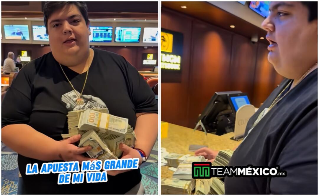 El creador de contenido Paulo Chavira apostó cerca de 2 millones de pesos mexicanos a la victoria de Saúl "Canelo" Álvarez. Foto: Captura de pantalla