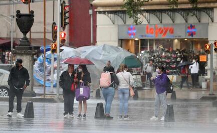 ¡No guardes el paraguas! Habrá cielo nublado y lluvias fuertes este jueves en la CDMX