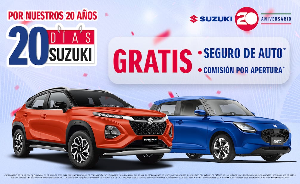 Foto: Cortesía Suzuki