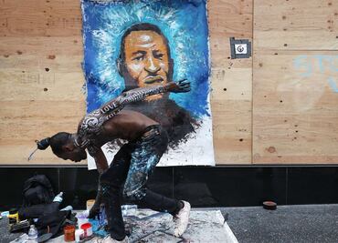 El arte que surge de las protestas contra el racismo en EU