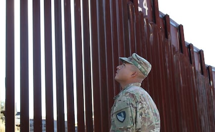 Prácticamente completo, despliegue militar en la frontera con México: Pentágono