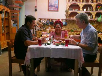 Los viajes de Anthony Bourdain en México