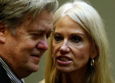 Asesora de Trump cita masacre falsa para justificar veto migratorio