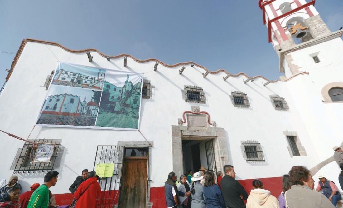 Entre los inmuebles restaurados en el Estado de México destaca el Santuario Señor del Sacromonte, en Amecameca (ARCHIVO EL UNIVERSAL)