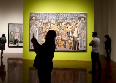 Tras polémica, aumenta seguridad y público en la muestra "Emiliano. Zapata después de Zapata"