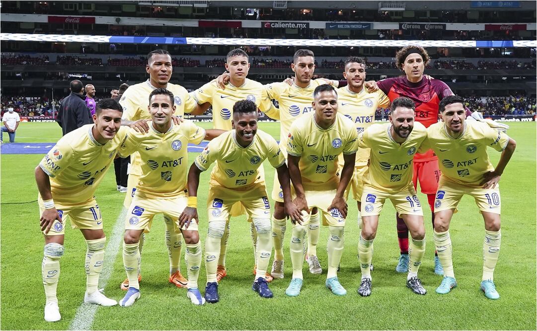 La alineación del América para enfrentar a Rayados en la Jornada 2 / FOTO: IMAGO7