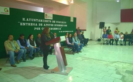 Ayudas por lluvias son "humanitarias", dice alcaldesa