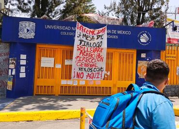 CCH Naucalpan cumple 17 días cerrado por estudiantes
