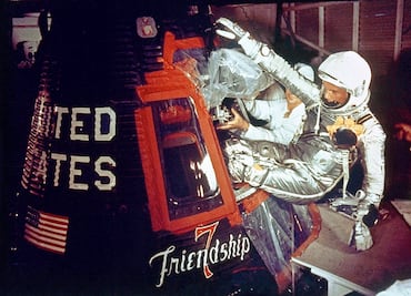 John Glenn, el primer astronauta estadounidense