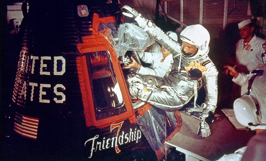 John Glenn, el primer astronauta estadounidense