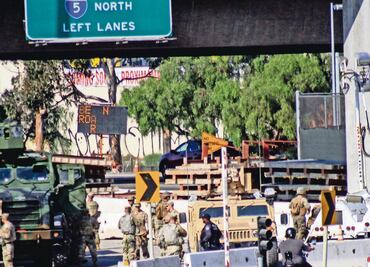 Arriban soldados de Estados Unidos a San Diego