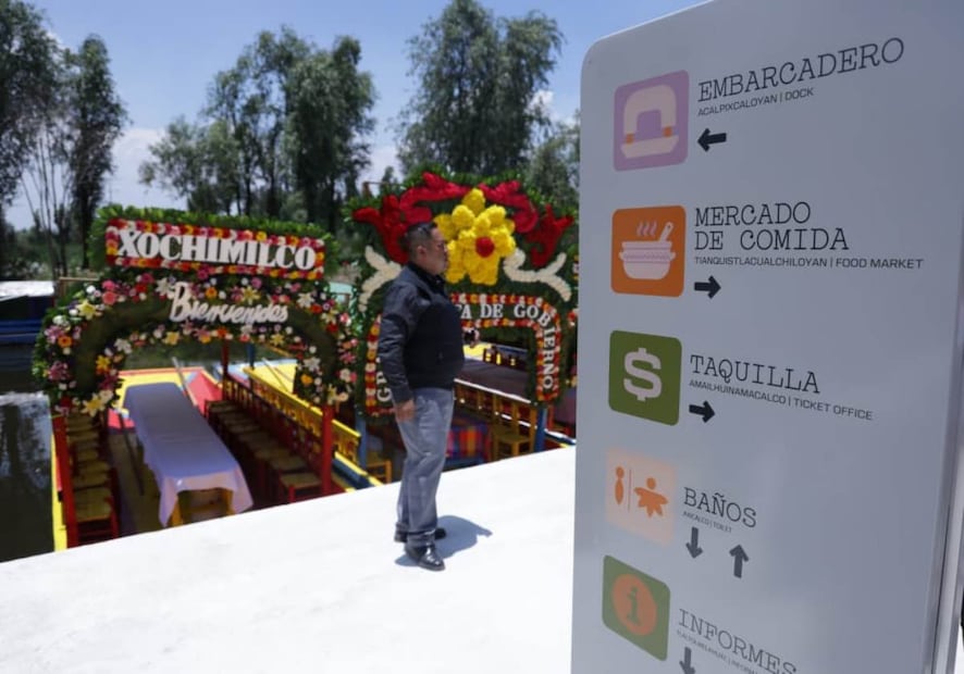 Estas obras beneficiarán a 216 trajineras, 2 mil familias de la zona y alrededor de medio millón de visitantes. Foto: Fernanda Rojas / EL UNIVERSAL