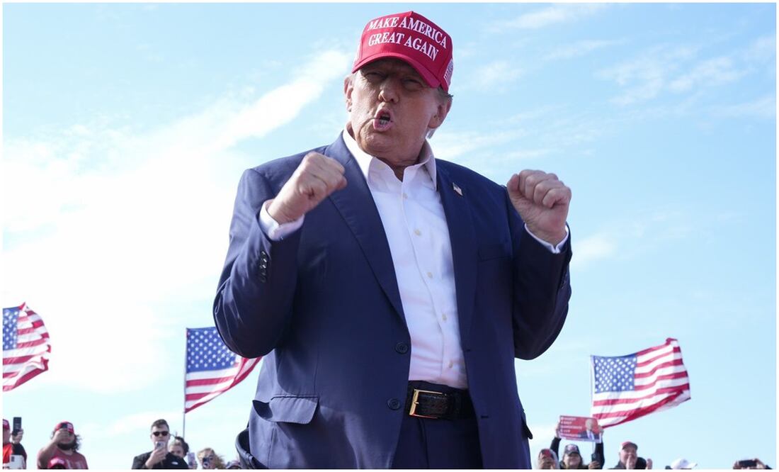 Donald Trump, exmandatario estadounidense. Foto: AP