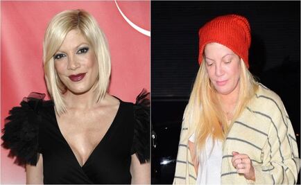 Así se ve Tori Spelling sin maquillaje