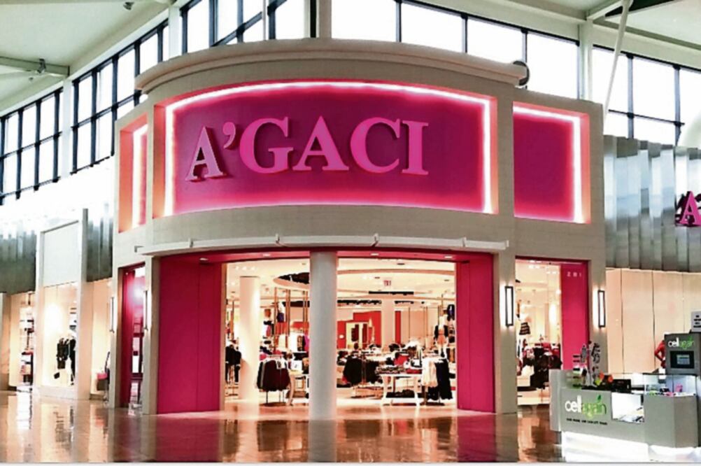 La inversión inicial para abrir una tienda A'GACI va de 800 mil dólares hasta 2 millones de dólares, dependiendo de la zona y del tamaño del local (CORTESÍA)