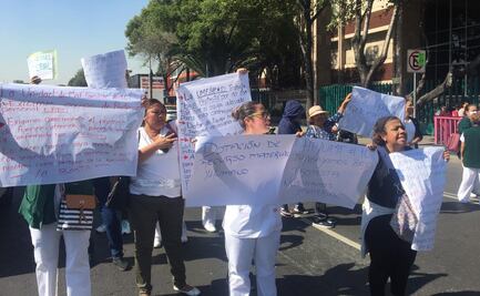 Personal médico y enfermeras protestan por falta de insumos y protocolos para atender Covid-19