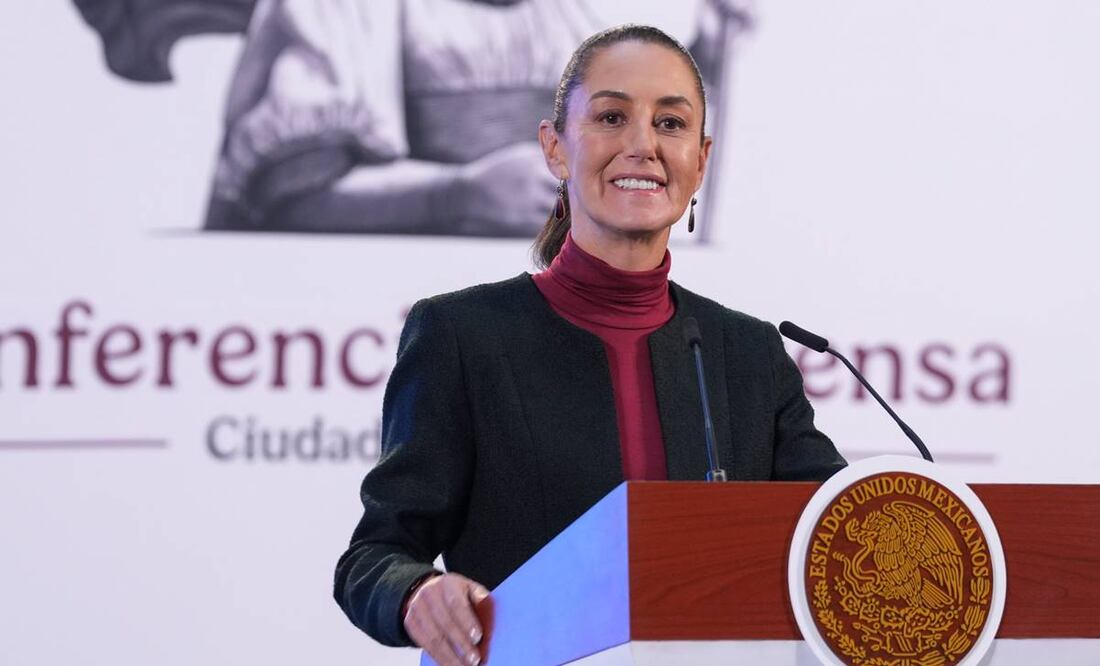 Conferencia mañanera de Claudia Sheinbaum del 4 de noviembre. Foto: Presidencia