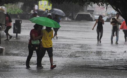 Prevén potencial de lluvia en el occidente, centro y sur del país
