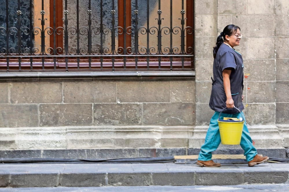 Las oficinas de la Presidencia de la República ubicadas en Palacio Nacional necesitarán, al menos, 20 empleados de limpieza, de acuerdo con el convenio. Foto: Especial
