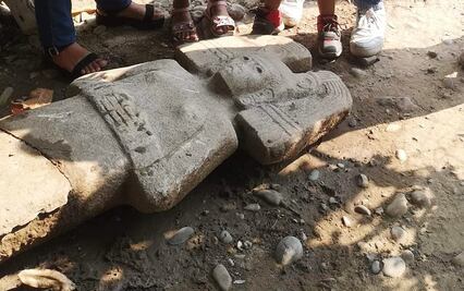 Hallan escultura similar a la Joven de Amajac